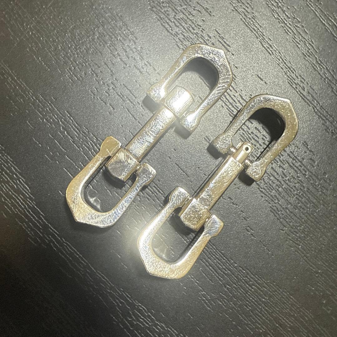 Cartier カルティエ　Ag925 スターリングシルバーカフス