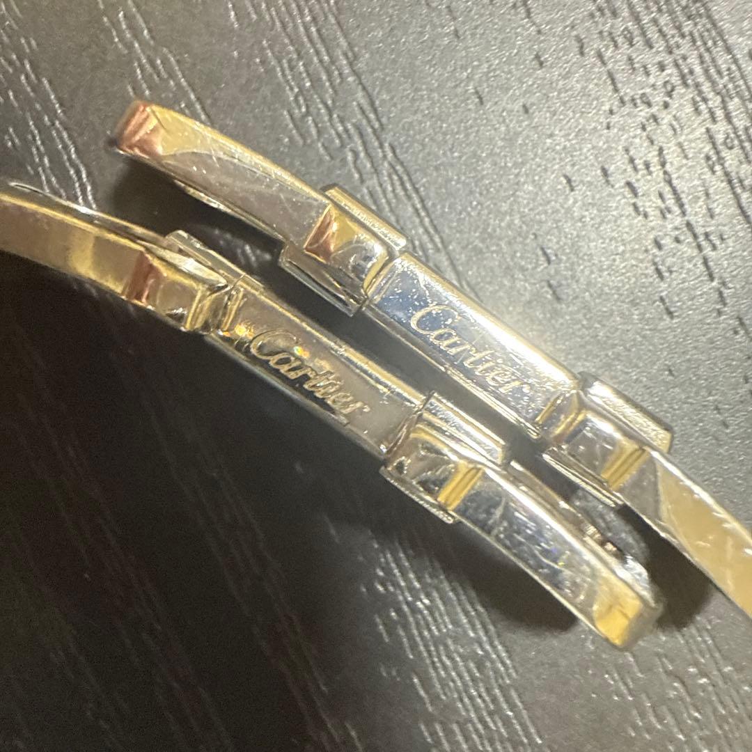 Cartier カルティエ　Ag925 スターリングシルバーカフス