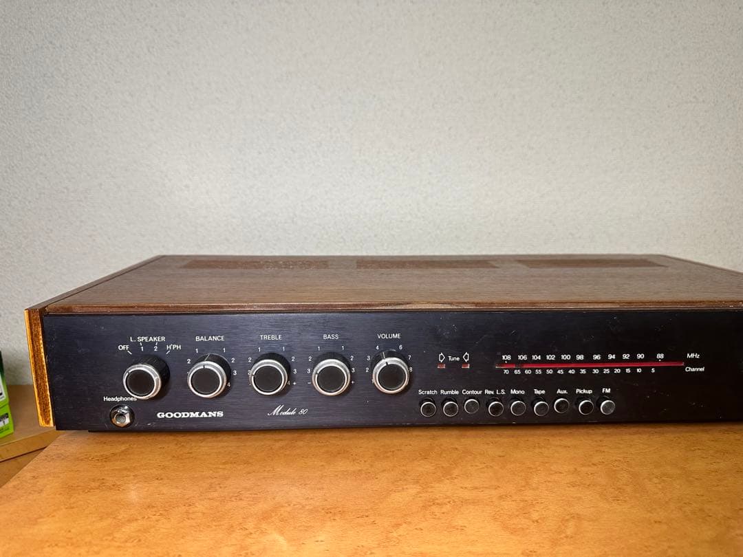 Goodmans アンプ　グッドマン スピーカーmodule 80