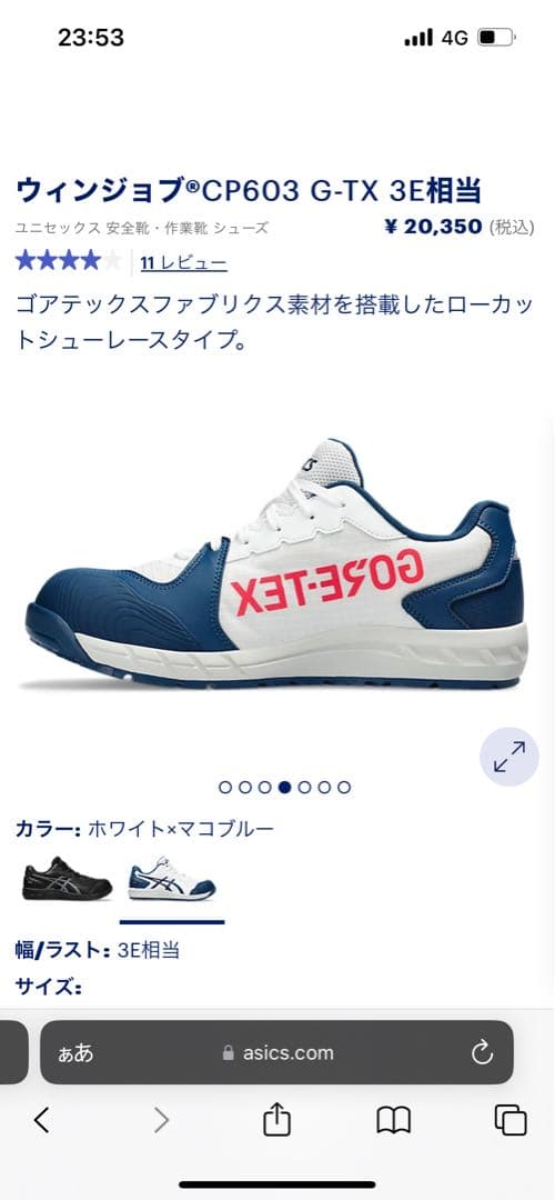 シューズ WINJOB CP603 G-TX