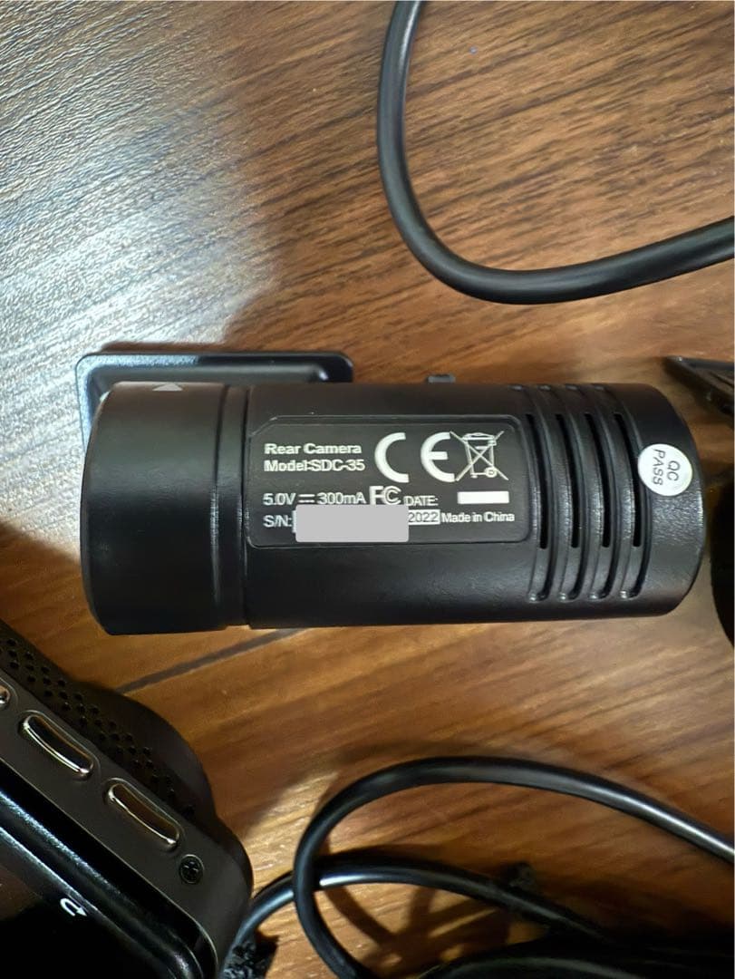 TZ-DR212 TZ-DR500 ドライブレコーダー 3カメラ　中古