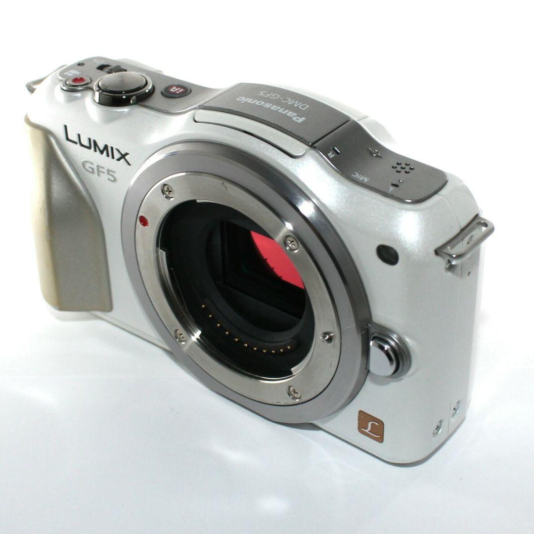Panasonic LUMIX DMC-GF5 ミラーレスカメラ ホワイト 完動