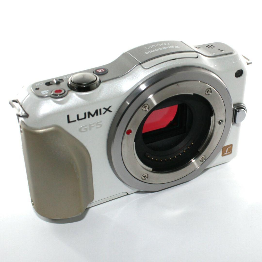 Panasonic LUMIX DMC-GF5 ミラーレスカメラ ホワイト 完動