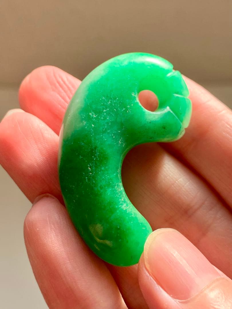 古墳期　出土　ろうかん糸魚川翡翠勾玉　縄文　弥生　石器　大珠　根付　土器　化石