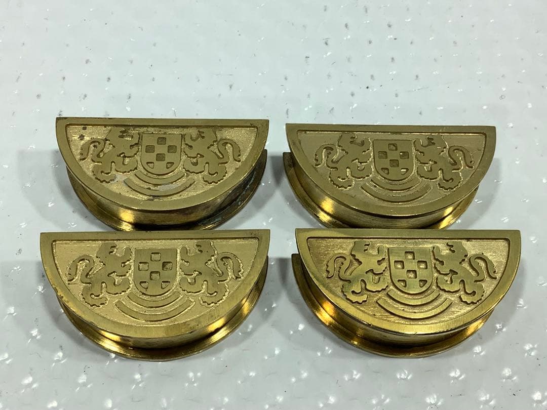 Z1 Z2 カムプラグ 真鍮製 向かい獅子 バイク 旧車 カスタム パーツ