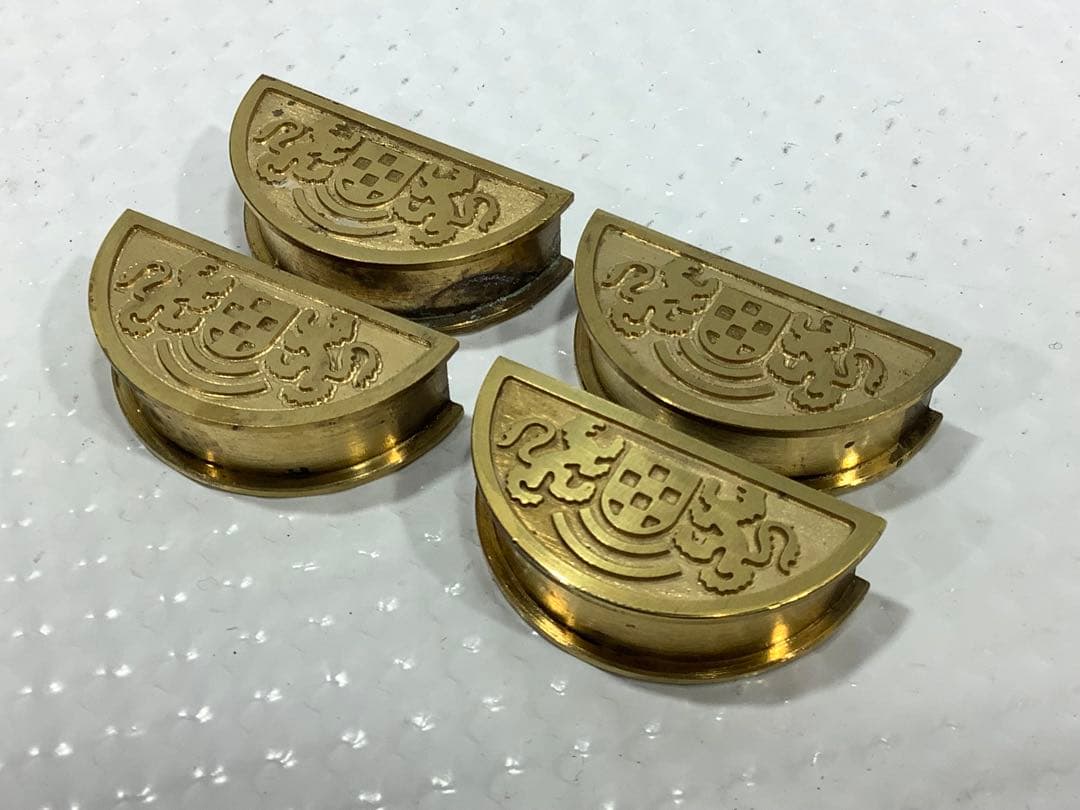 Z1 Z2 カムプラグ 真鍮製 向かい獅子 バイク 旧車 カスタム パーツ