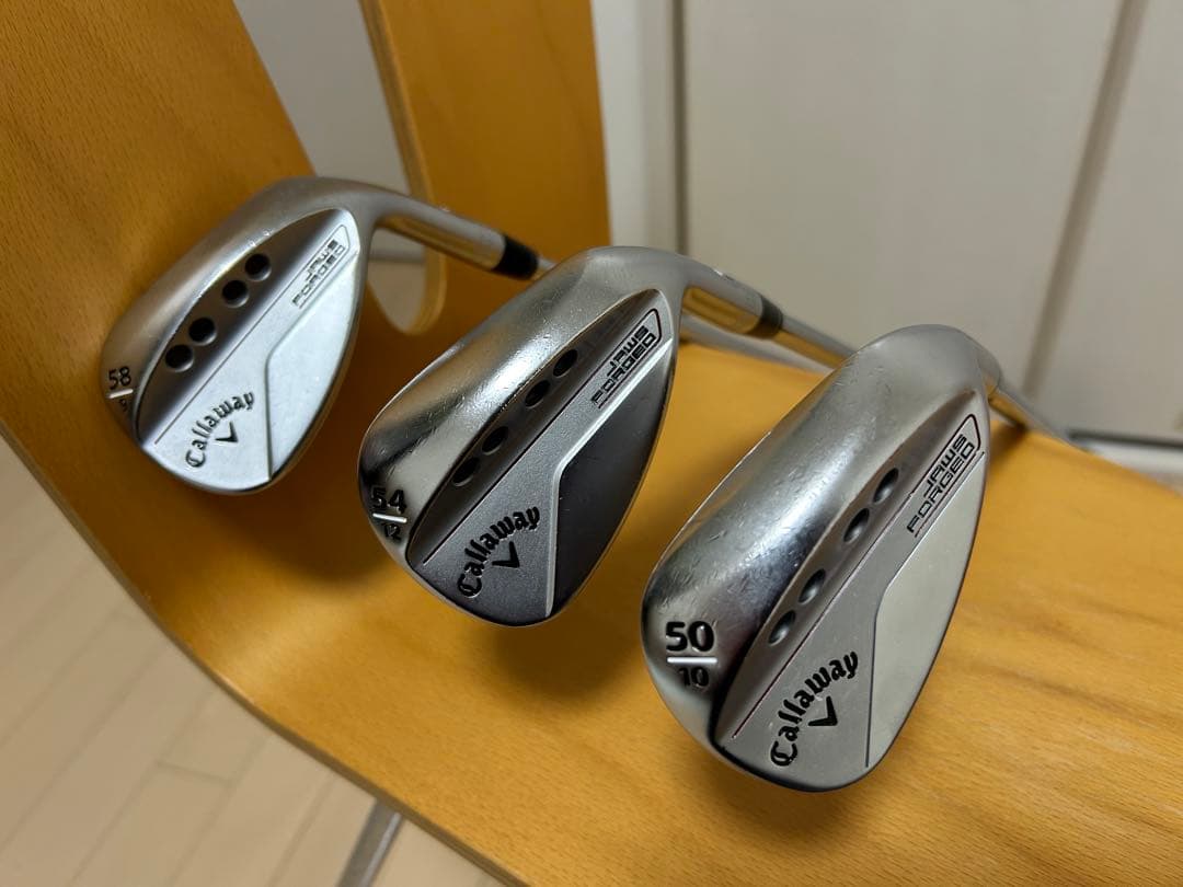 キャロウェイ ウェッジ JAWS FORGED 50,54,58 セット