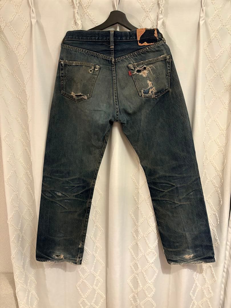 な*の様 LEVI’S 501xx USA製 バレンシア W32L30ヒゲ　大戦