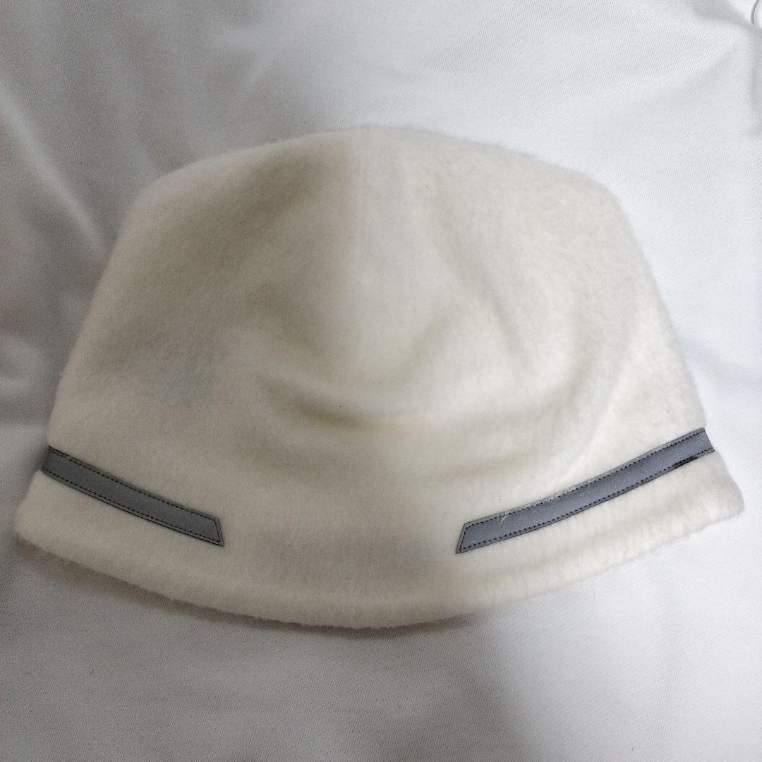 chloma クロマ リフレク ファーリーキャップ ホワイト