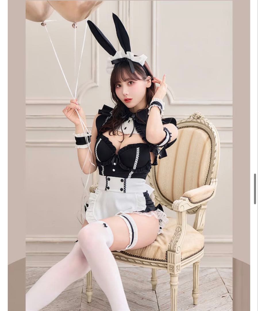 マリームーン　malymoon ロココノワールレザーメイド　ハイレグTYPE