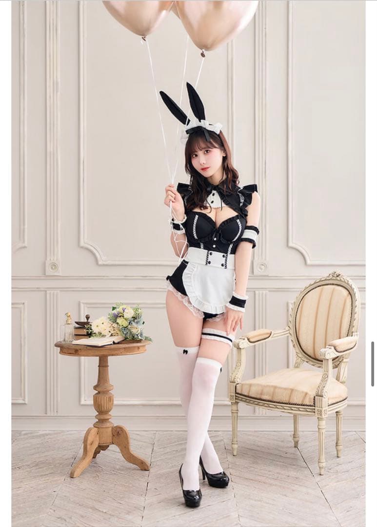 マリームーン　malymoon ロココノワールレザーメイド　ハイレグTYPE