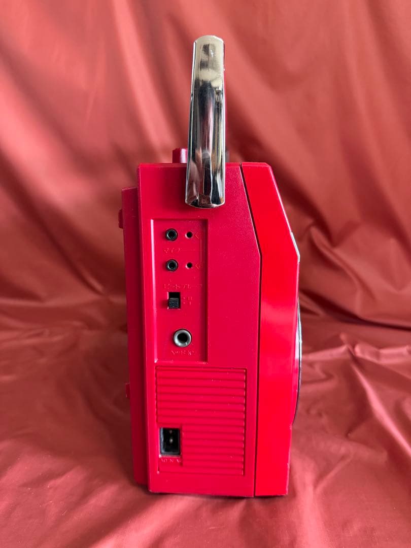 ナショナルRX-4940 ラジカセ赤　 ピカピカに磨きました　値引交渉可