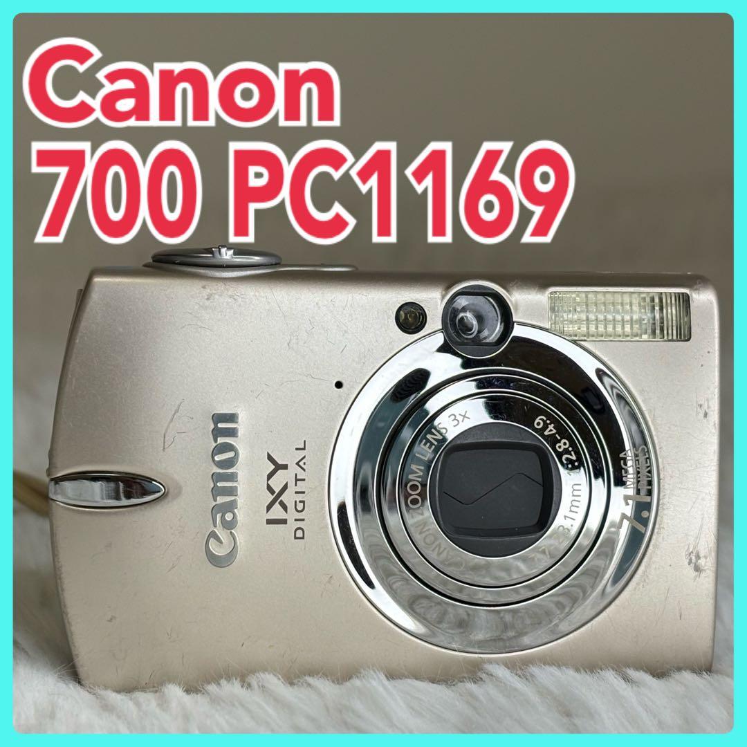 Canon カメラ　IXY 700 PC1169 充電器　箱 コンデジ　動作品