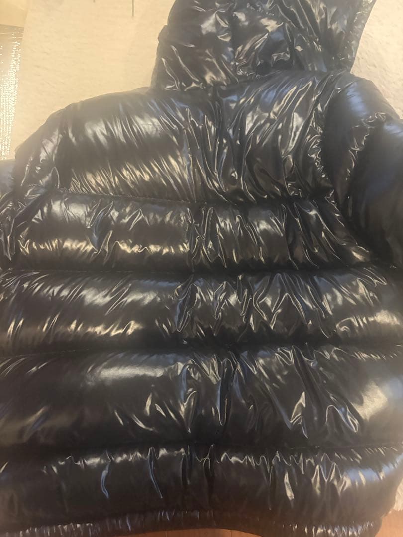 25年モデルzaraブラック フード付きダウンジャケット