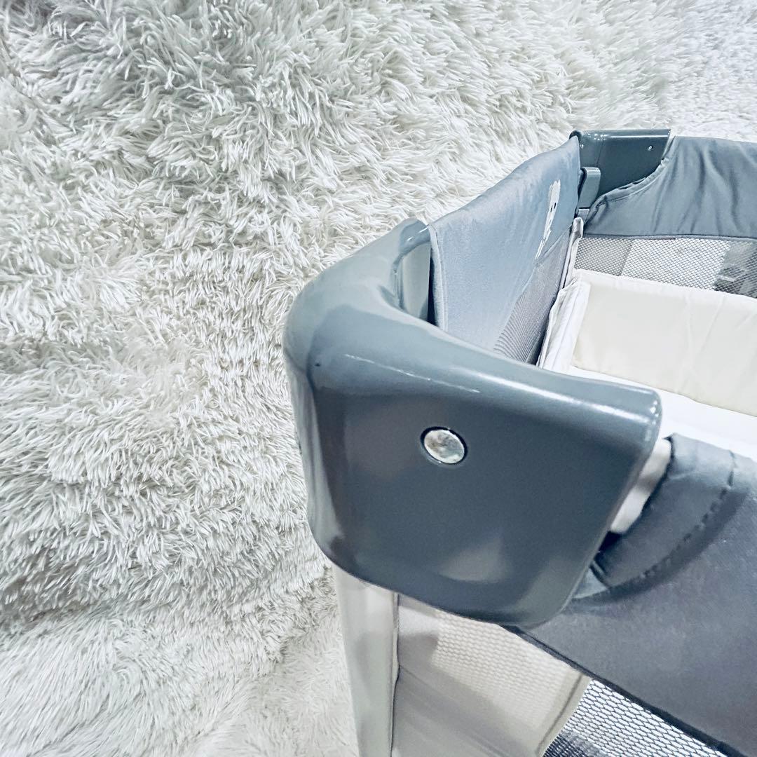 【美品】アップリカ　ココネル　エアー　AB 現行モデル　グレー　ベアー