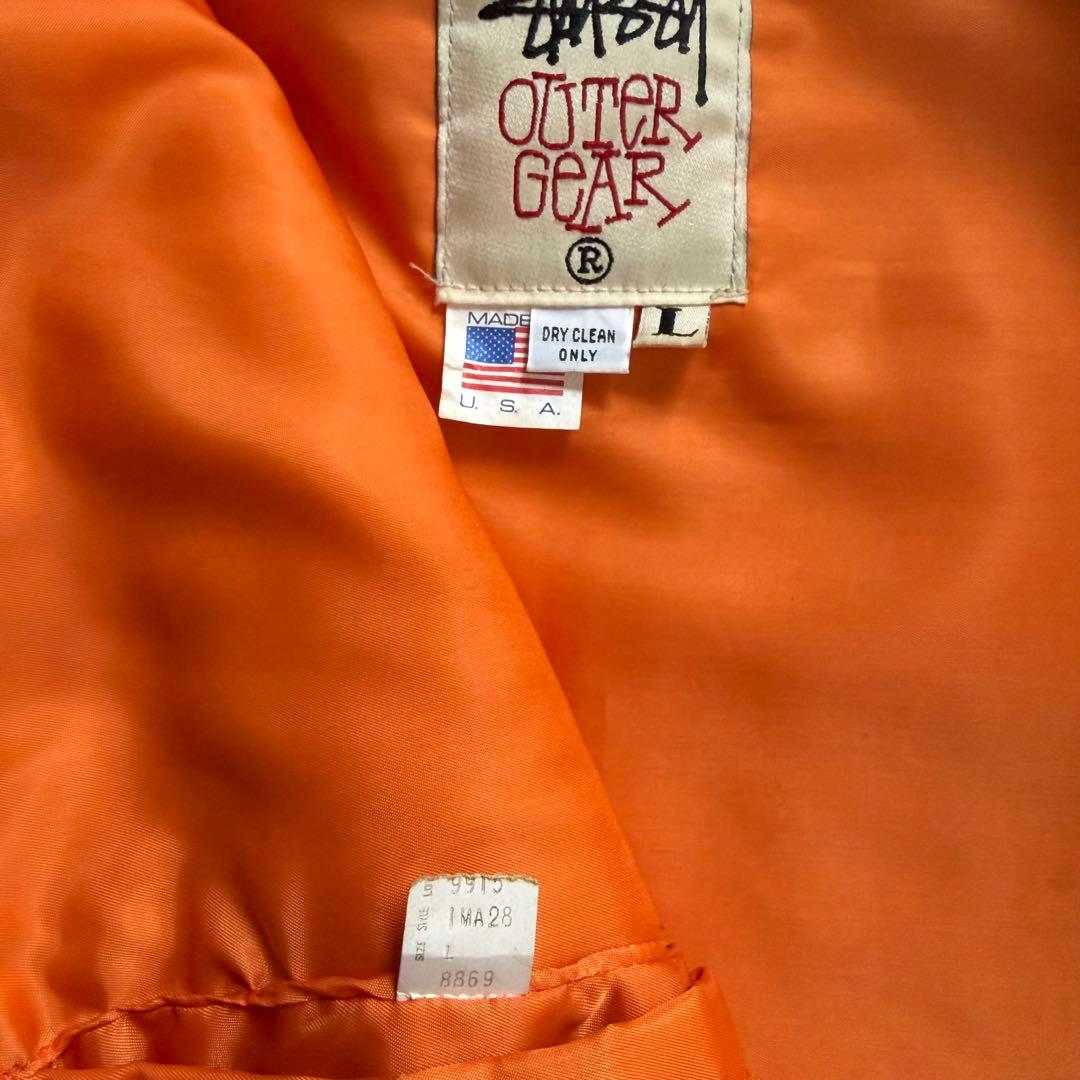 ジャケット・アウター 90s vintage Old Stussy military jacket