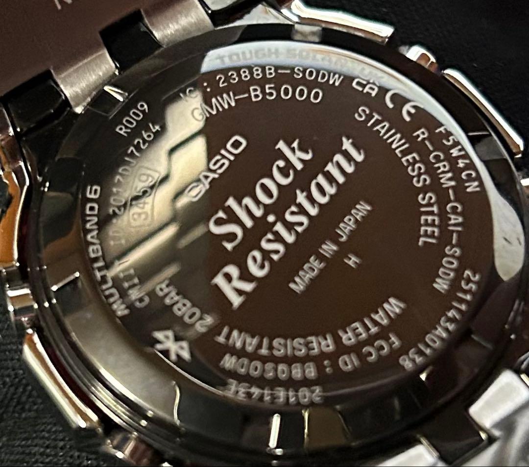 週末限定値下げ！正規品Gショック GMW-B5000D-1JF ガラスフィルム済