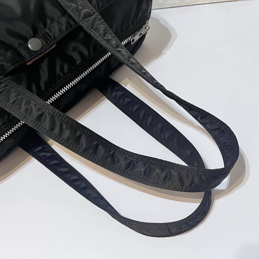 【希少】PORTER タンカー ダッフルバッグ ミニボストン Lサイズ 黒