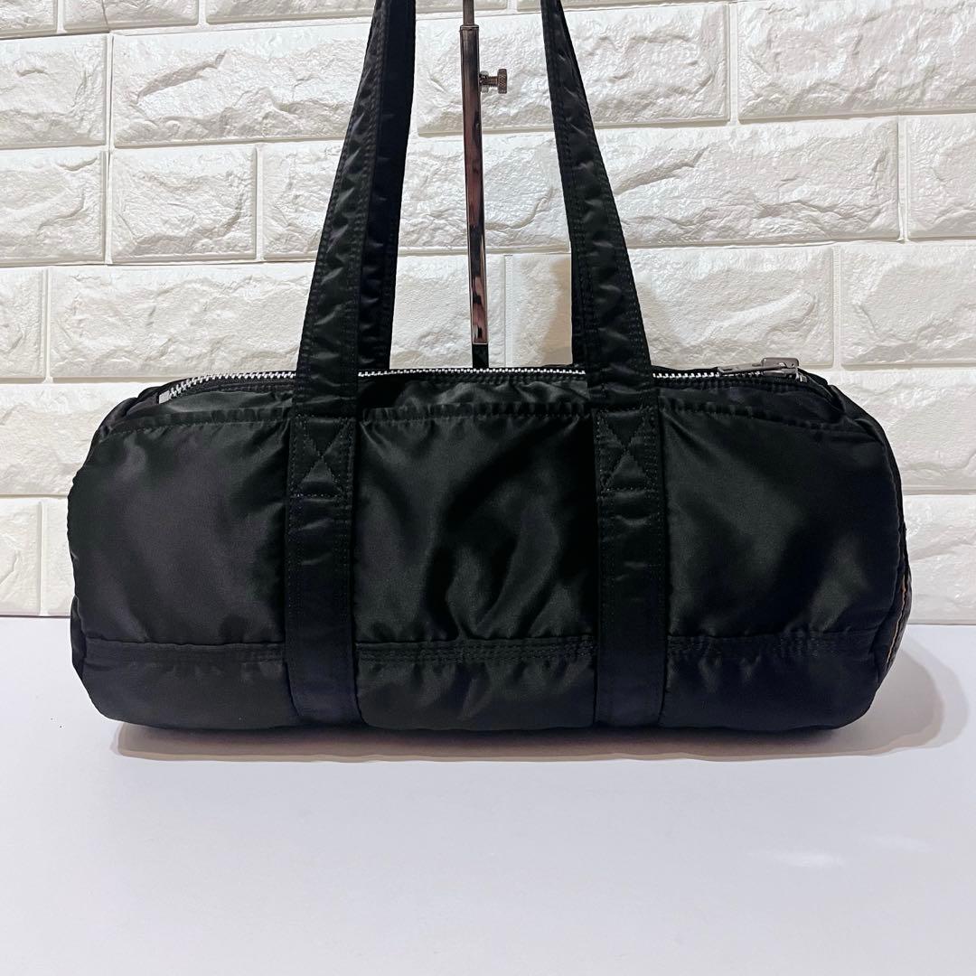 【希少】PORTER タンカー ダッフルバッグ ミニボストン Lサイズ 黒