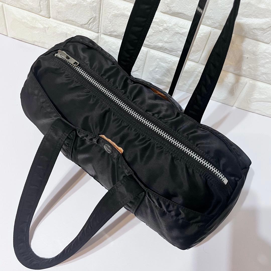【希少】PORTER タンカー ダッフルバッグ ミニボストン Lサイズ 黒