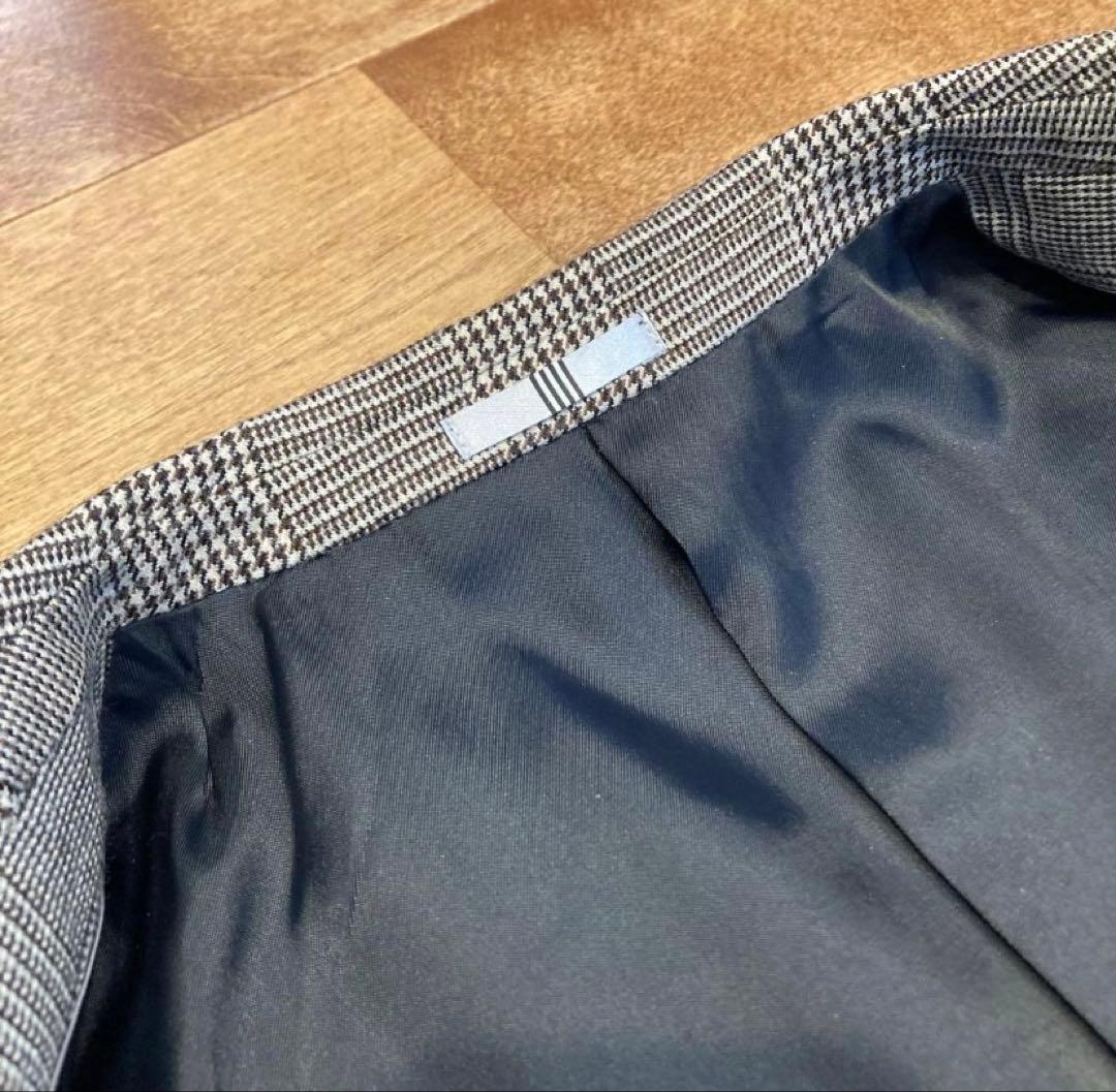 スーツセレクト/スーツ/グレンチェック/ウエストアジャスター/チェンジポケット