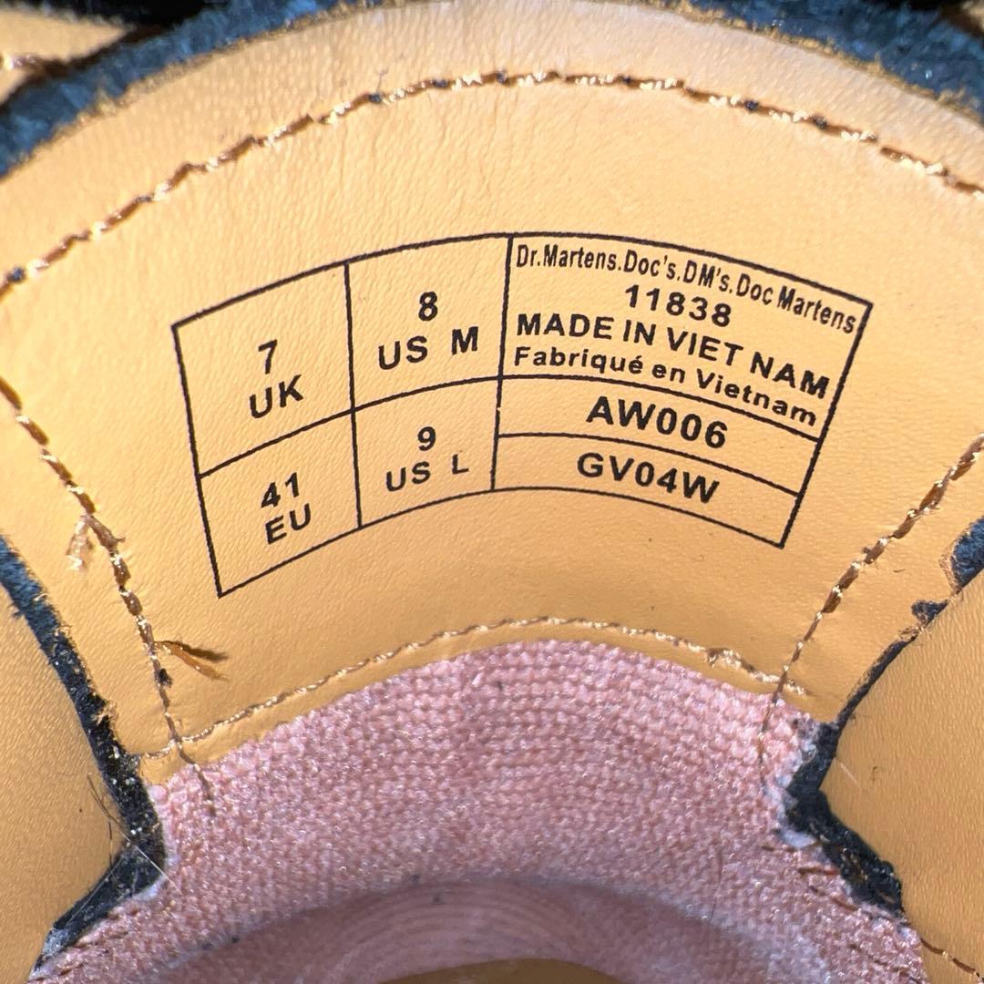 Dr.Martens 3ホール 革靴