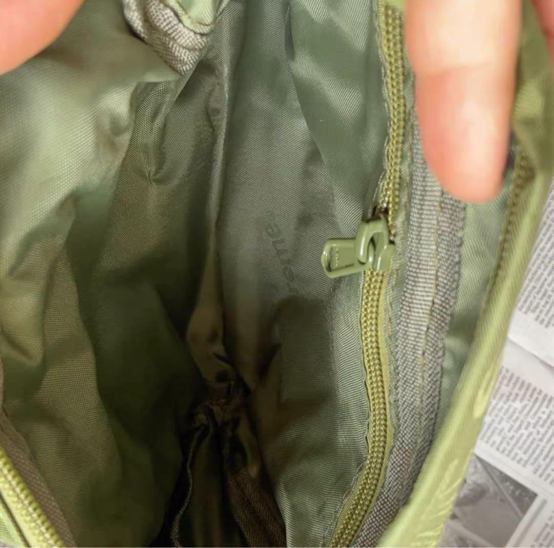 Supreme ナイロンショルダーバッグ グリーン