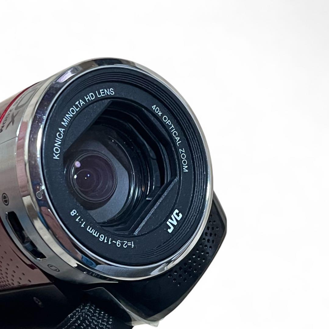 【美品】JVC Everio GZ-HM155-R