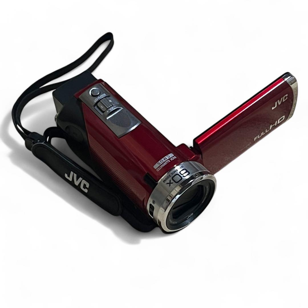 【美品】JVC Everio GZ-HM155-R