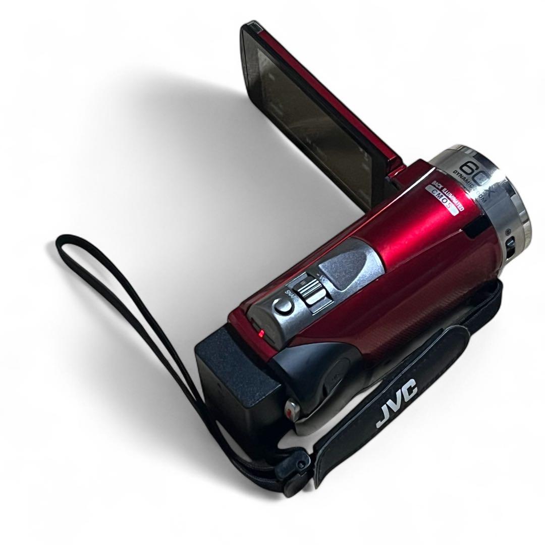 【美品】JVC Everio GZ-HM155-R