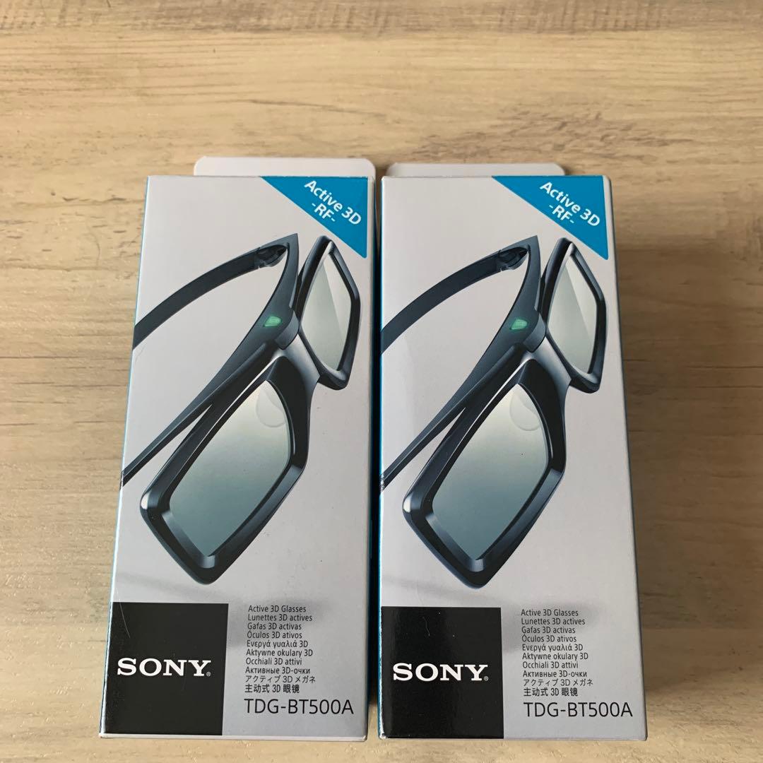 【美品】SONY TDG-BT500A 3Dメガネ 2個セット
