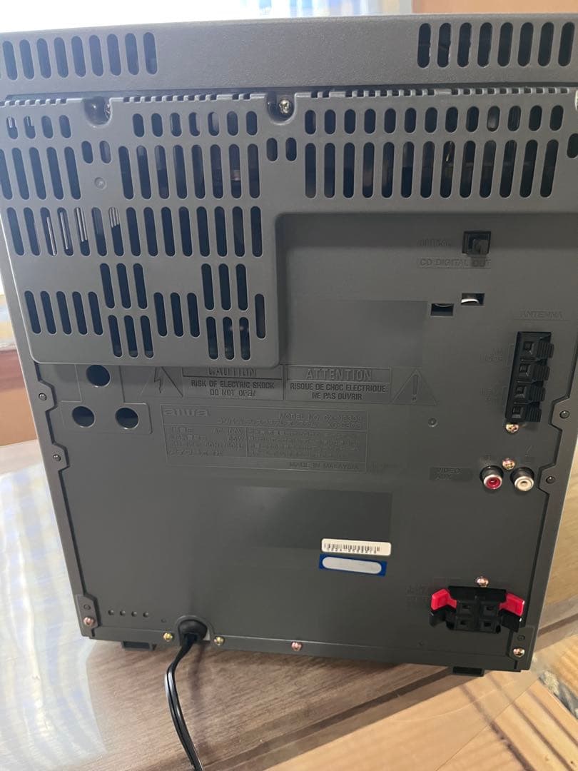 aiwa XG-S303 カセットコンポ 美品 カセット使用不可