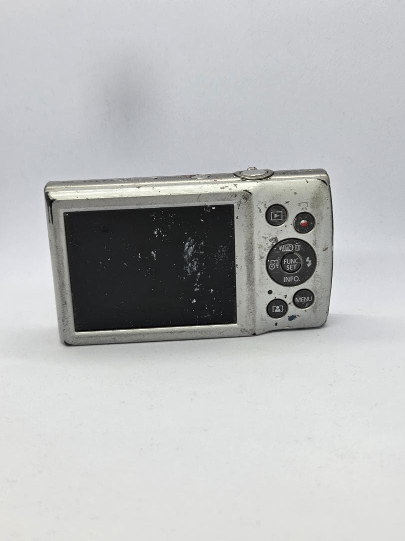 【スマホ転送OK】キャノン Canon IXY 200 シルバー デジタルカメラ