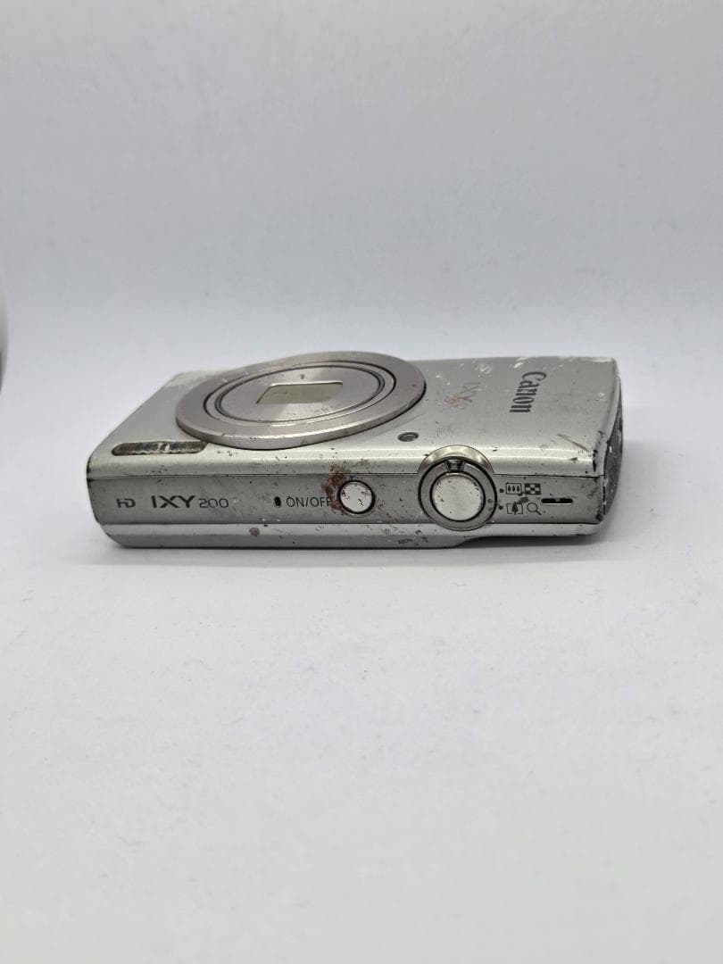 【スマホ転送OK】キャノン Canon IXY 200 シルバー デジタルカメラ