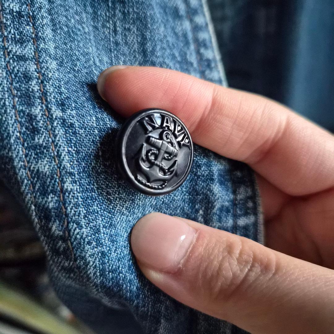 ジャケット・アウター 40s US Navy Shawl Collar Denim Jacket