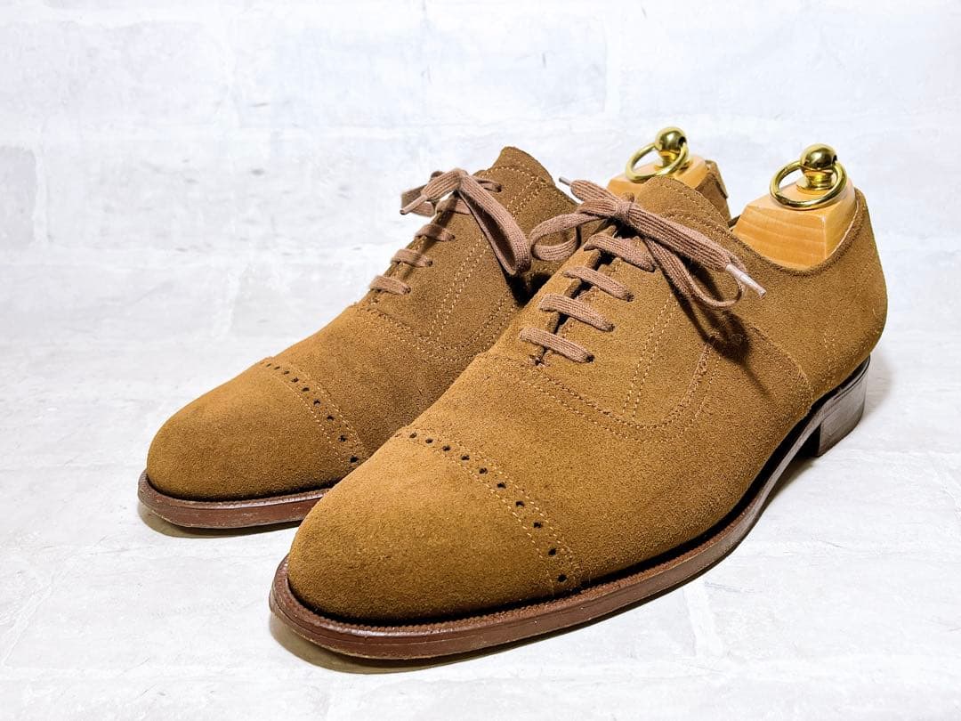 【美品】REGAL別注 ラルフローレン ストレートチップ 25.5EEcm