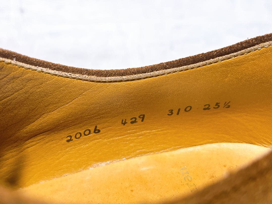 【美品】REGAL別注 ラルフローレン ストレートチップ 25.5EEcm