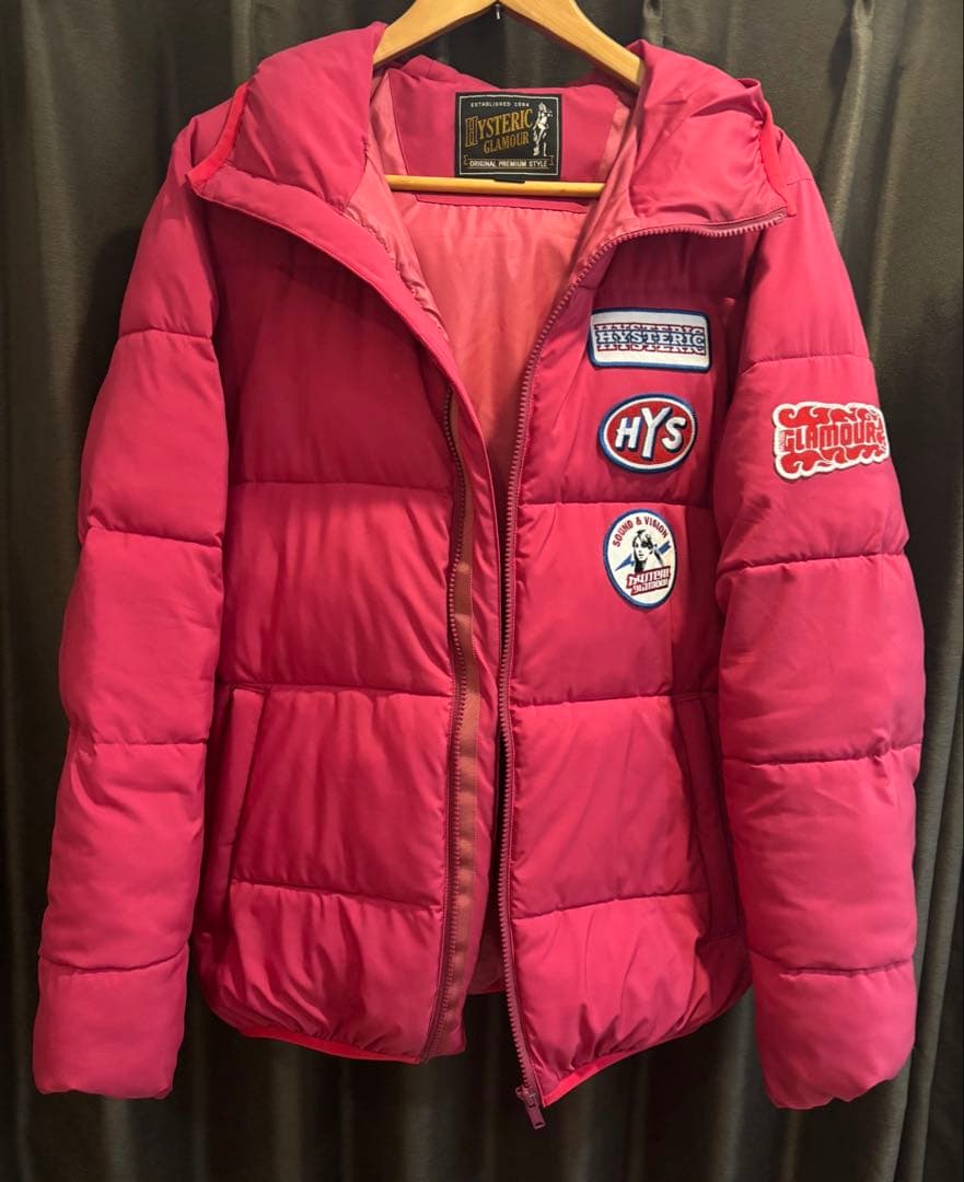 ヒステリックグラマー　プリマロフトダウジャケット