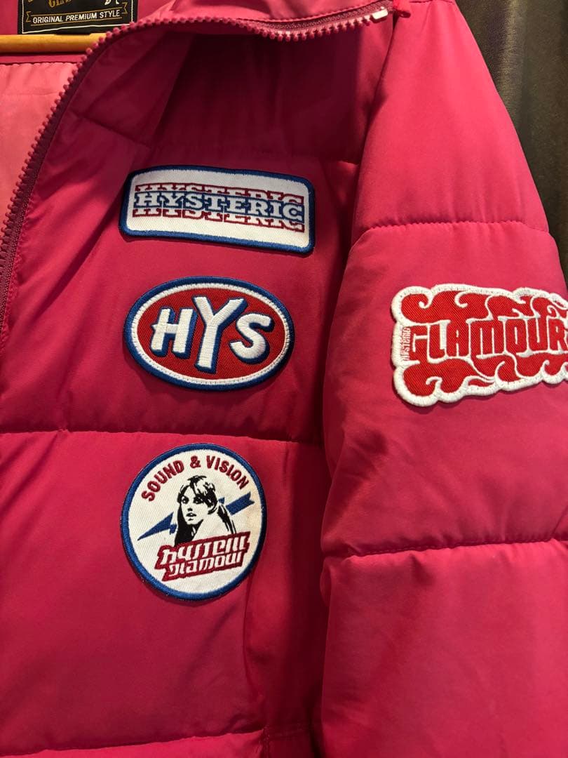 ヒステリックグラマー　プリマロフトダウジャケット