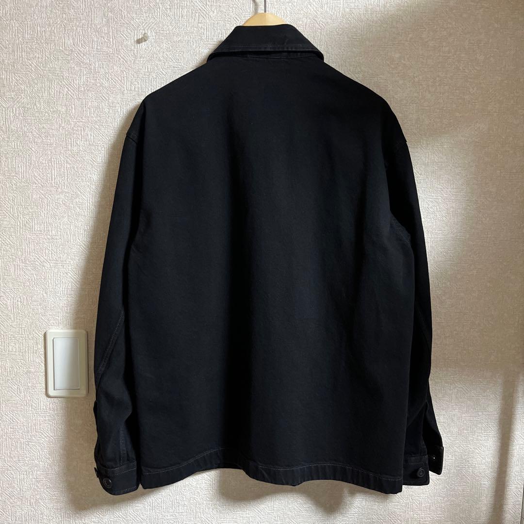 【新品】Uniqlo U オーバーサイズカラーデニムジャケットS 黒