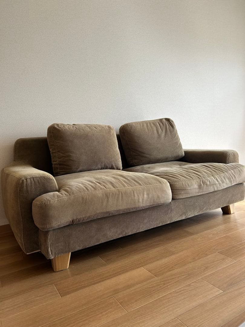 Unico カーキ コーデュロイ