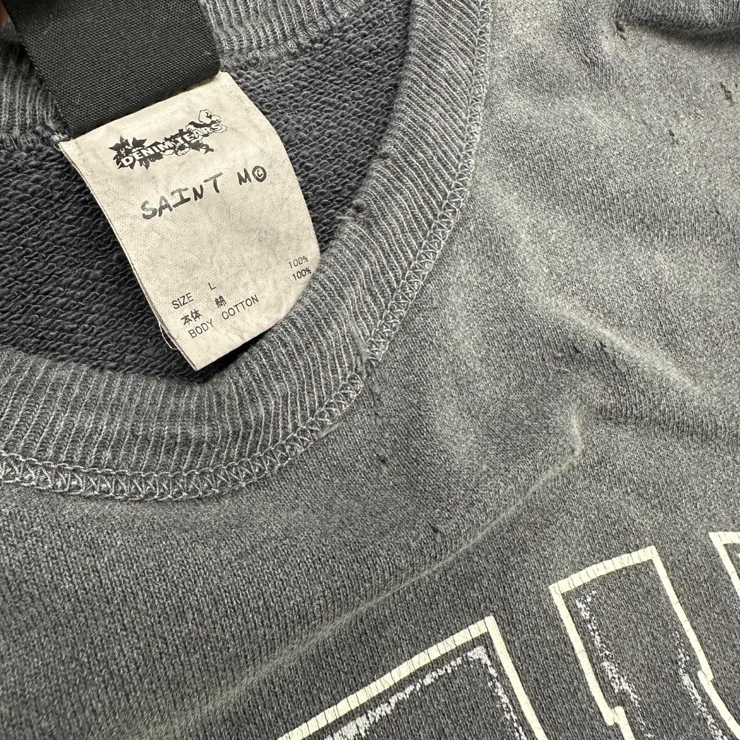 トップス SAINT Mxxxxxx DENIM TEARS SWEAT ST.TEARS