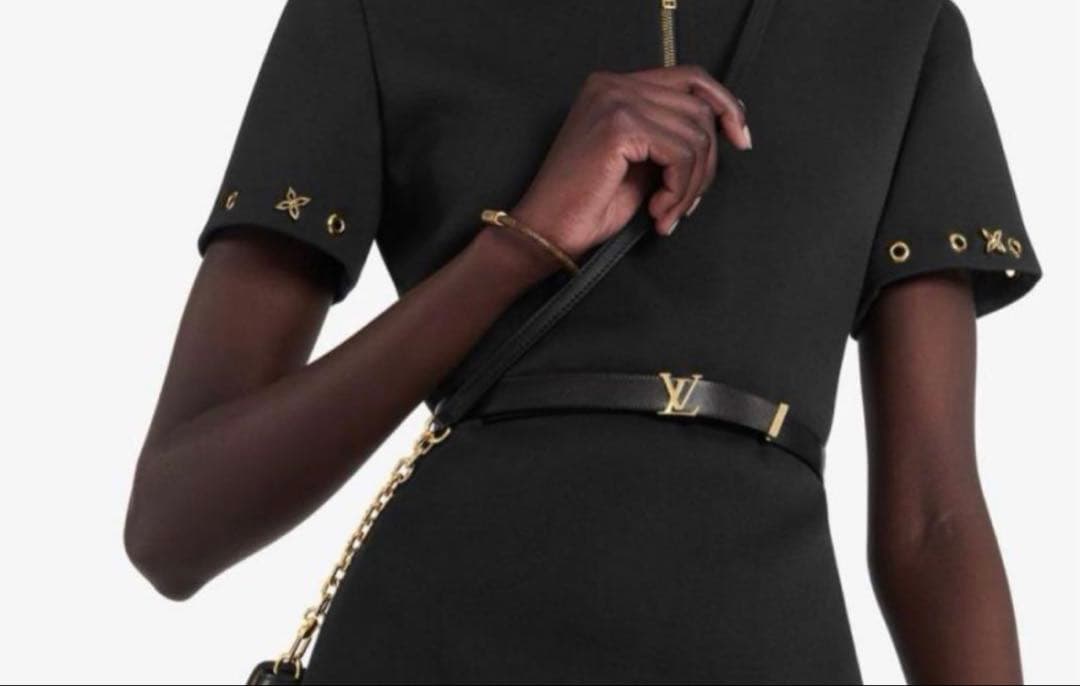 LOUIS VUITTON サンチュール・クチュール　レザーベルト M9578W