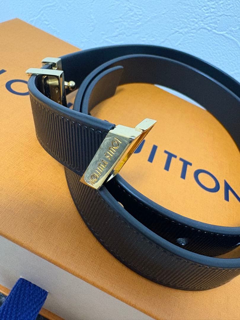 LOUIS VUITTON サンチュール・クチュール　レザーベルト M9578W