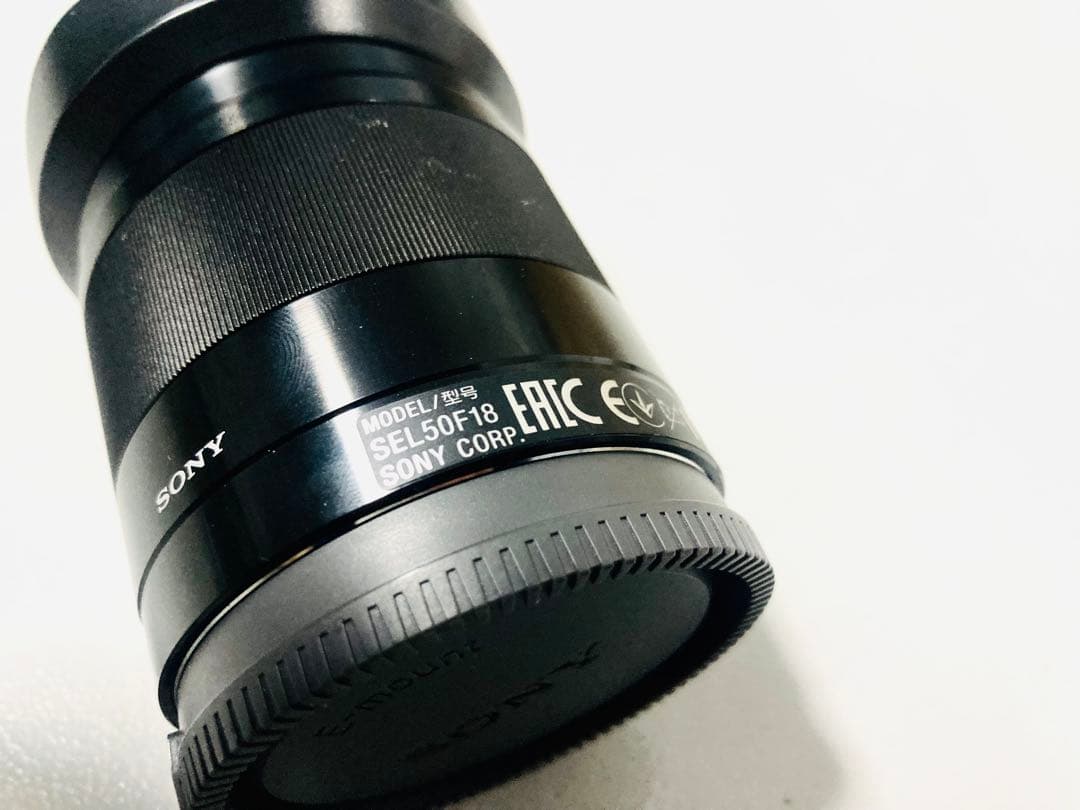 【M】Sony Eマウント　SEL50F18 単焦点レンズ