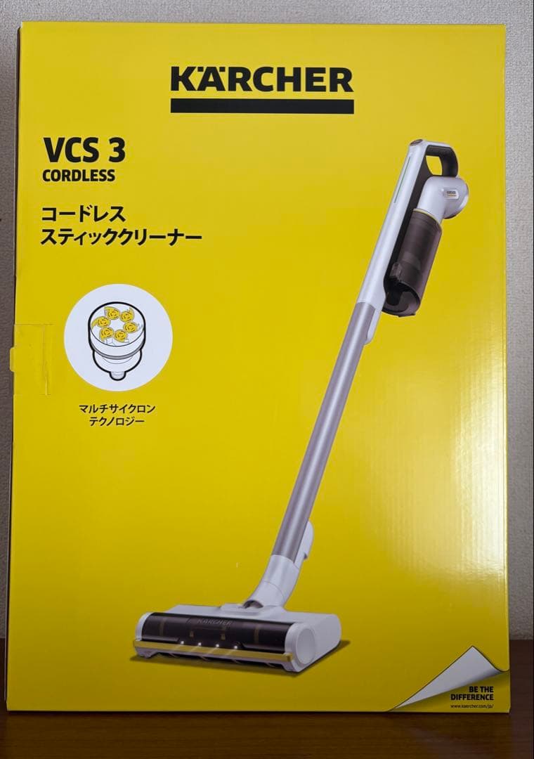 再値下げ　ケルヒャー　コードレススティッククリーナーVCS3