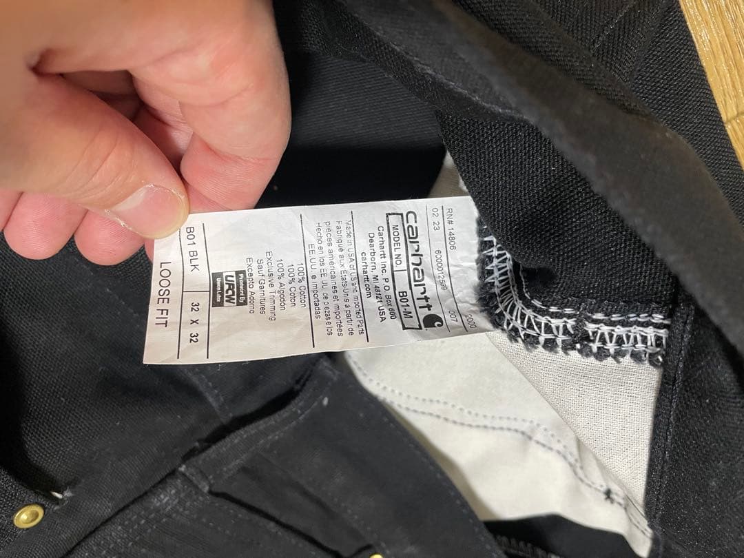 Carhartt ダブルニー 32×32