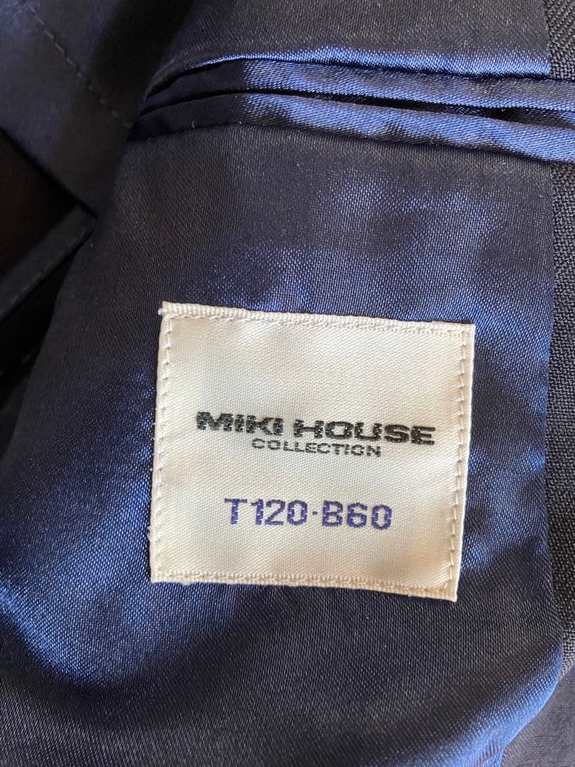 ★ミキハウス★スーツ★入学式★フォーマル★120★金ボタン★七五三