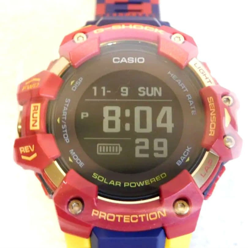 CASIO Gショック FCバルセロナコラボ GBD-H1000BAR-4JR