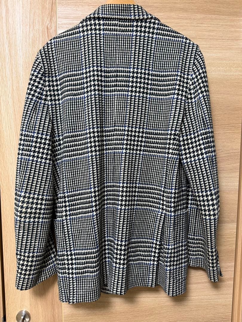 CIRCOLO(チルコロ)チェック柄 ストレッチジャケット/サイズ46